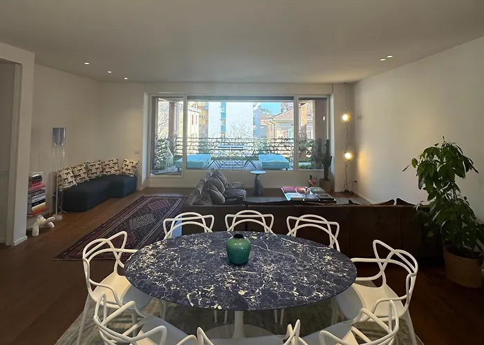 Luxury Attic In The - Garage Prenotabile Apartment *